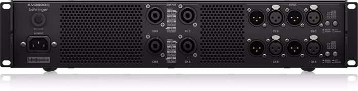 Behringer KM3600Q - Koncový zosilňovač