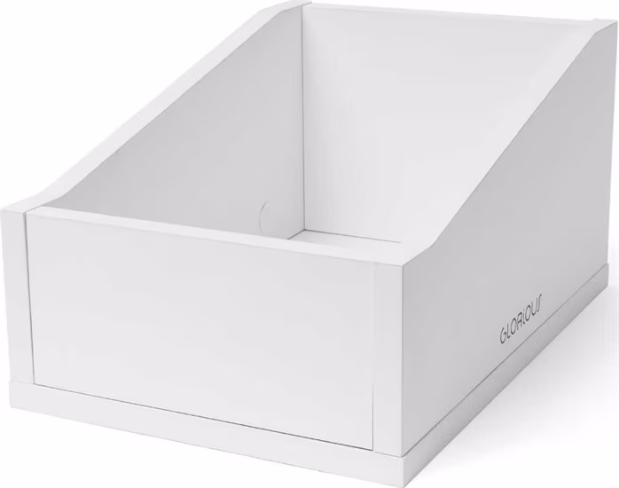 Glorious 7" Record Box Advanced White 110 - Box