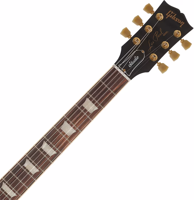 Gibson Les Paul Studio Gold Hardware Ebony - Elektrická gitara