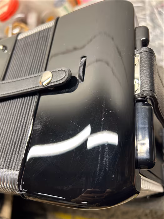 Hohner Nova III 96 black, B-stepped (použité) - Chromatický akordeón