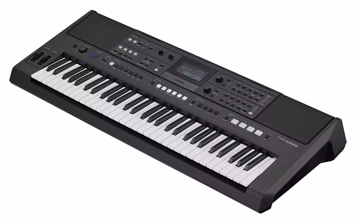Yamaha PSR-E583 - Klávesy s dynamikou úderu