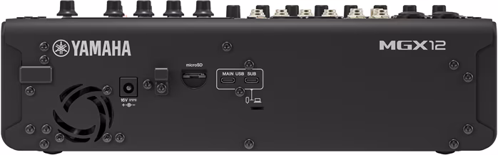 Yamaha MGX12 BK - Digitálny mixážny pult