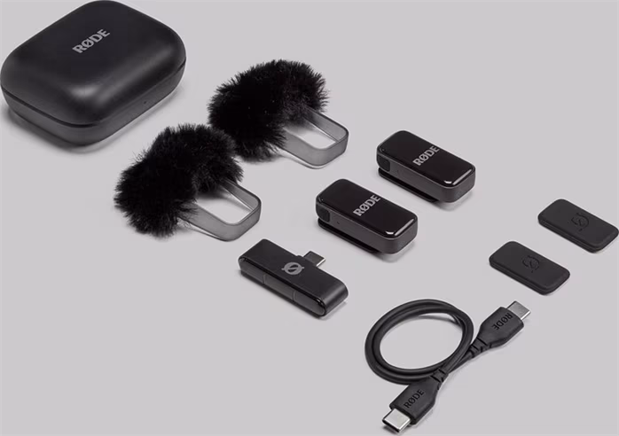 Rode Wireless Micro (USB-C, Black) - Bezdrôtová reportážna súprava s mikrofónom