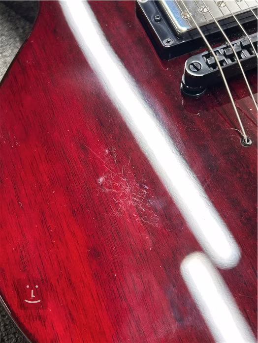 ESP LTD EC-201 FT See Thru Black Cherry (použité) - Elektrická gitara