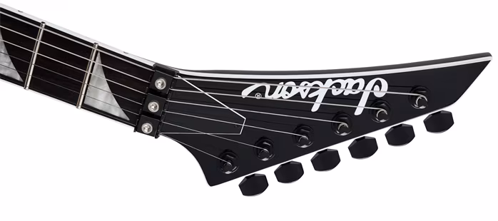 Jackson Pro King V Wes Borland KV BLK W WHT BVLS - Elektrická gitara