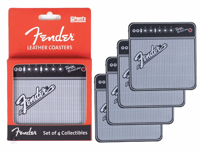 Perri's Leathers Leather Coasters Fender Amp - Tácka
