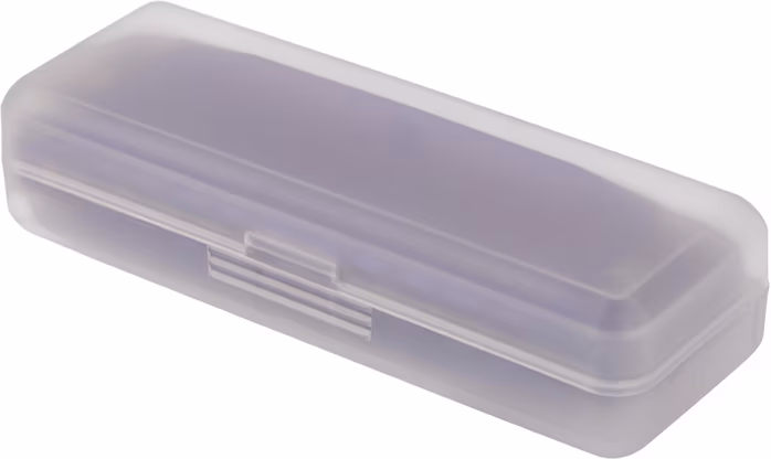 Hohner Translucent Harp C, purple, hardcase - Fúkacia harmonika