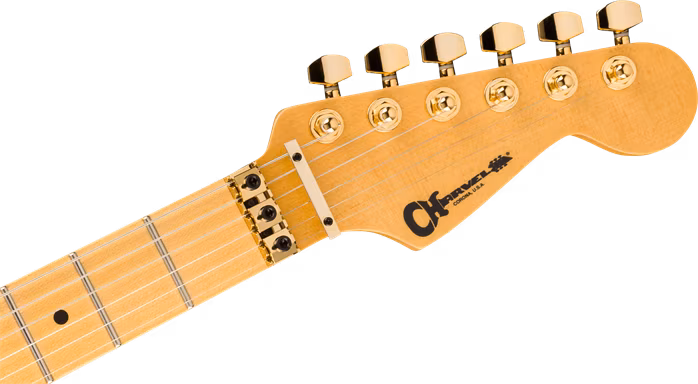 Charvel American Neo-Classic San Dimas SD1 HH FR MN Ferrari Red - Elektrická gitara