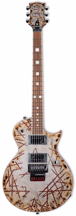 ESP E-II RZK-II Burnt FL - Elektrická gitara