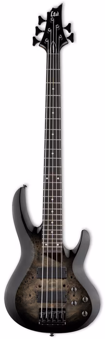ESP LTD B-205DX Black Burst - Elektrická basgitara