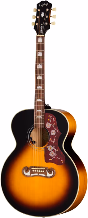 Epiphone J-200 Studio Vintage Sunburst - Elektroakustická gitara