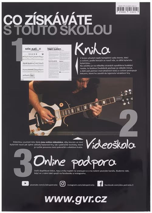 KN Elektrická kytara 1 - Aleš Petržela - Škola hry na gitare