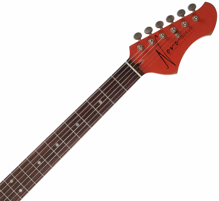 Novo Serus J FINISH OVER FINISH Fiesta Red over 64 3-Tone Burst - Elektrická gitara