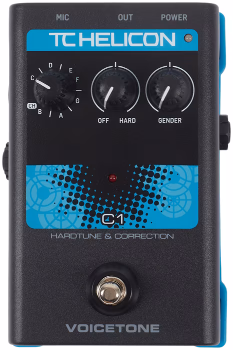 tc-helicon Voicetone C1 - Vokální efektový procesor