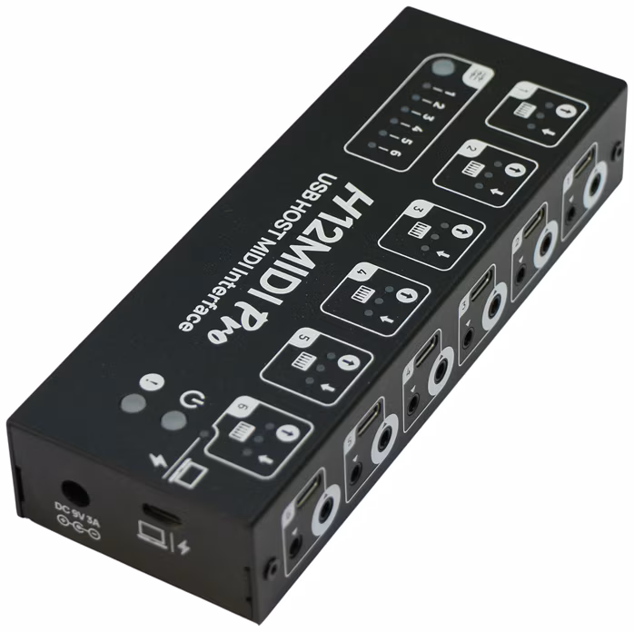 CME H12MIDI Pro - MIDI kontrolér, groove softvér