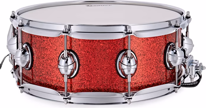 Premier Genista Classic 14" x 5,5" Snare Drum Red Sparkle - Snare bubienok