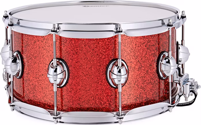Premier Genista Classic 14" x 7" Snare Drum Red Sparkle - Snare bubienok