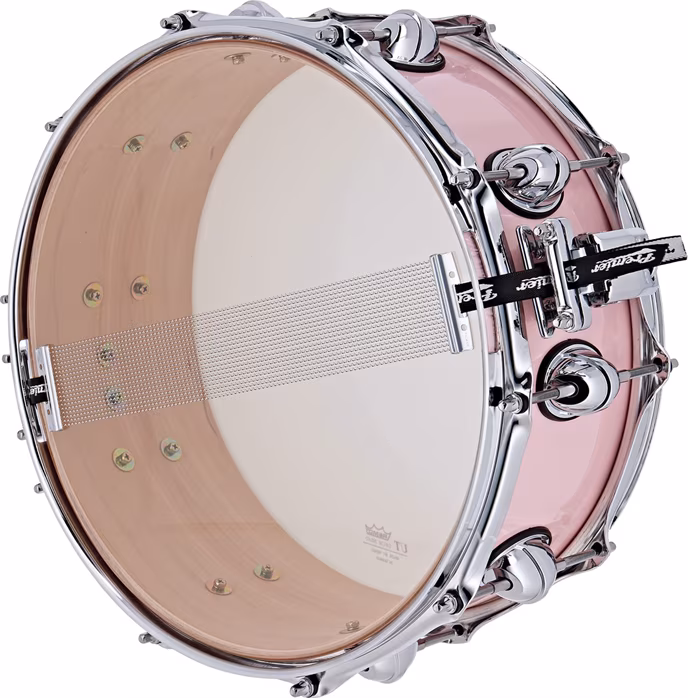 Premier Genista Maple 14" x 5,5" Snare Drum Pink - Snare bubienok