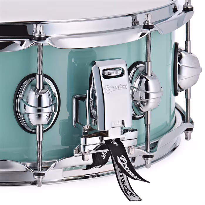 Premier Genista Maple 14" x 5,5" Snare Drum Pistachio - Snare bubienok