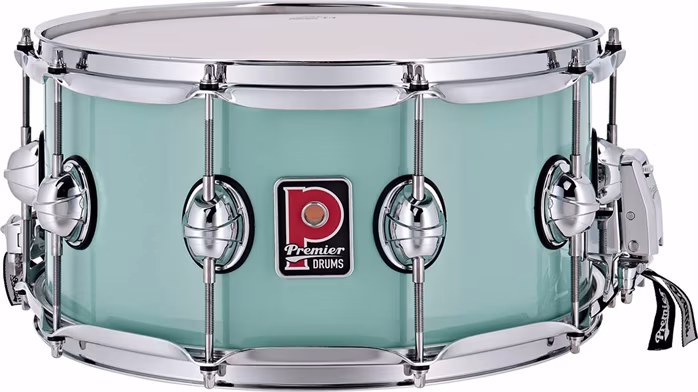 Premier Genista Maple 14" x 7" Snare Drum Pistachio - Snare bubienok