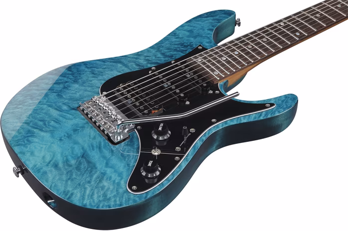 Ibanez AZ447P1QM COB - Elektrická sedemstrunová gitara