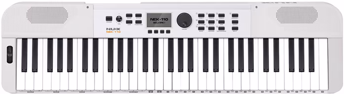 Nux NEK-110 WH - Klávesy s dynamikou úderu