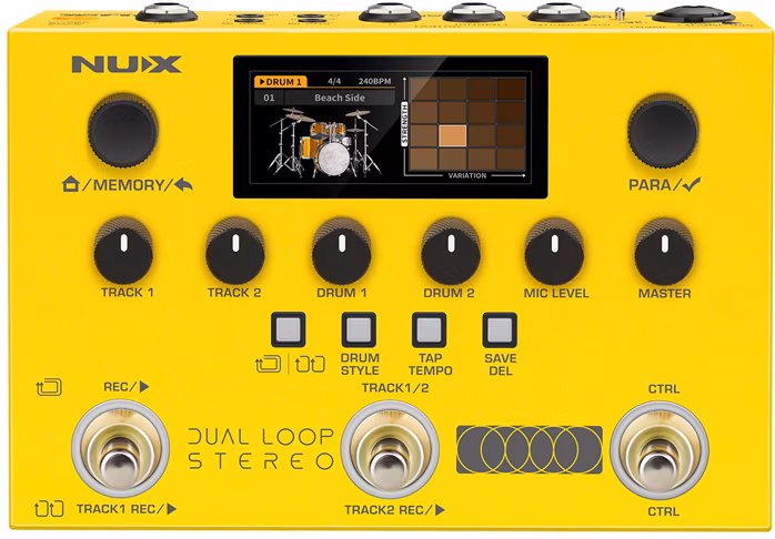 Nux Dual Loop Stereo - Gitarový looper
