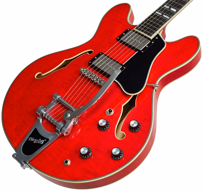 Eastman T486B-RD - Semiakustická gitara