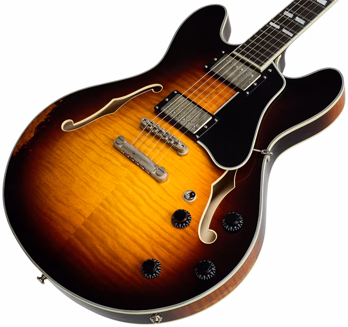 Eastman T59/V-SB - Semiakustická gitara
