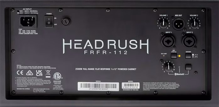Headrush FRFR112 MK2 - Gitarový aktívny reprobox