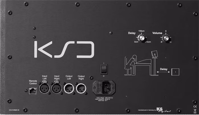 KS Digital B88 Reference Sub cherry - Aktívny štúdiový subwoofer