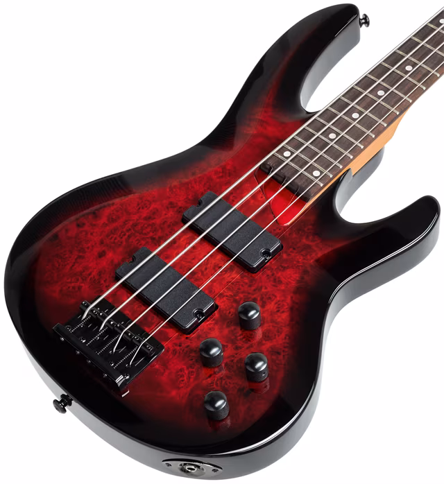 ESP LTD B-204DX Red Burst - Elektrická basgitara