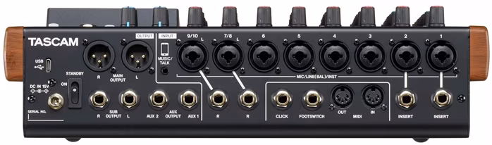 Tascam Model 12 - Analógový mixážny pult