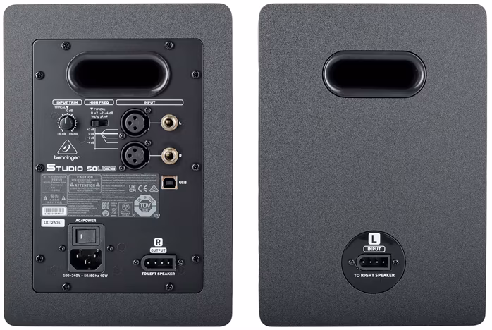 Behringer STUDIO 50USB - Aktívne štúdiové monitory