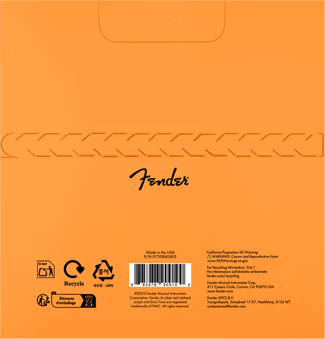 Fender Dura-Tone 860L - Kovové struny na akustickú gitaru