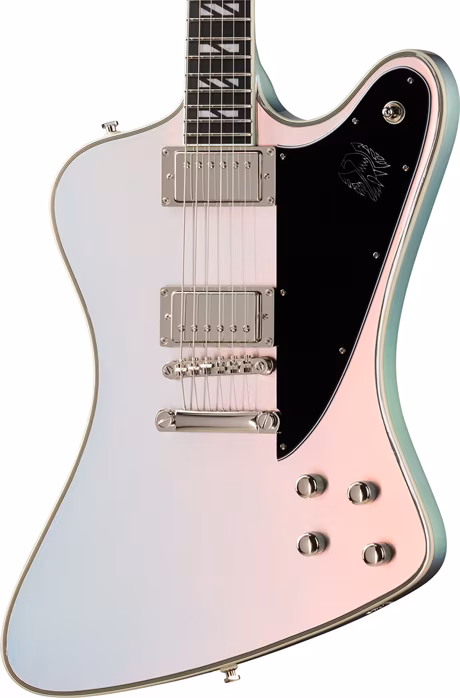 Epiphone Futura Firebird Custom Quicksilver Shift - Elektrická gitara