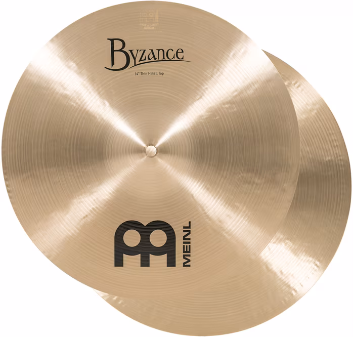 Meinl 14" Byzance Traditional Thin Hi-hat - Činely hi-hat