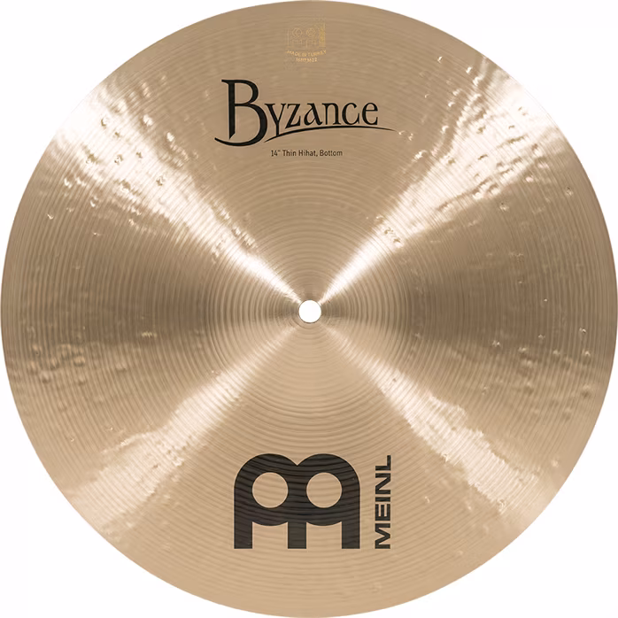 Meinl 14" Byzance Traditional Thin Hi-hat - Činely hi-hat