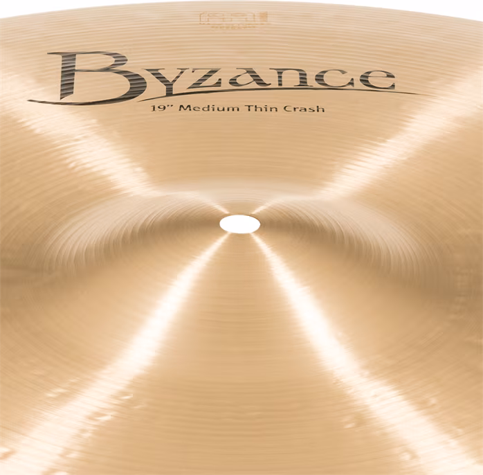 Meinl 19" Byzance Traditional Medium Thin Crash - Činel ride