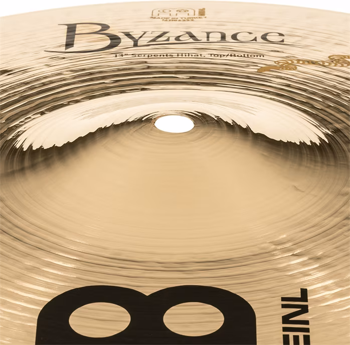 Meinl 13" Byzance Brilliant Serpents Hi-hat - Činely hi-hat