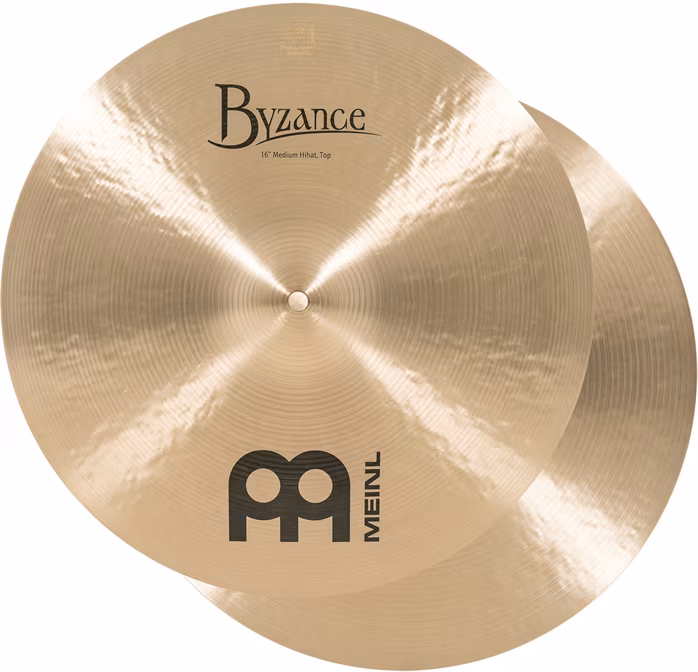 Meinl 16" Byzance Traditional Medium Hi-hat - Činely hi-hat