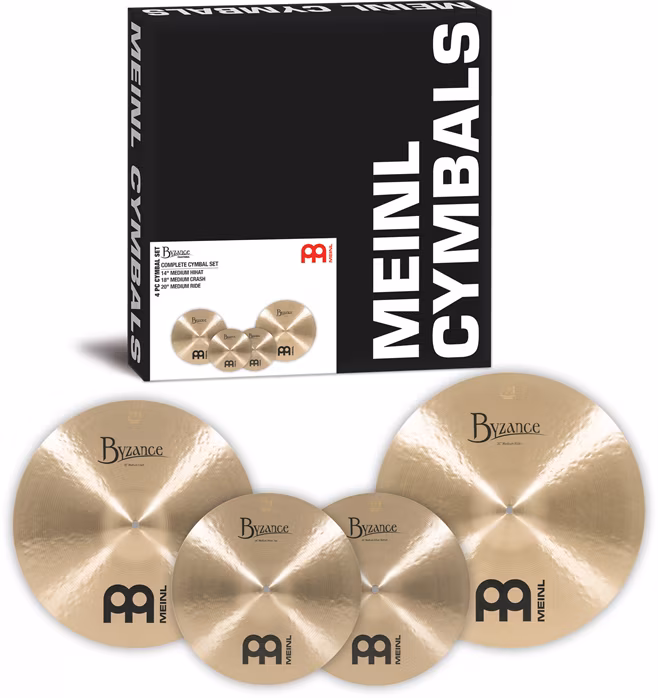 Meinl Byzance 3pcs Traditional Complete Cymbal Set - Činelová súprava
