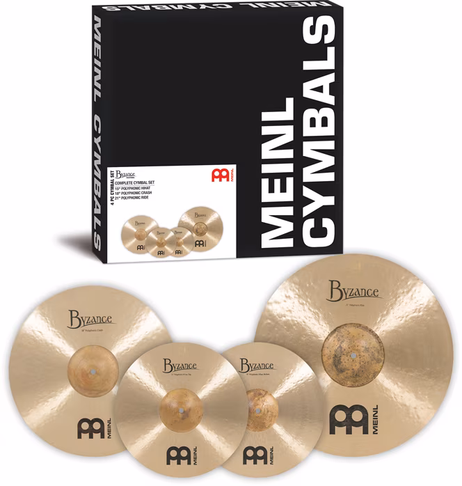 Meinl Byzance 3pcs Traditional Complete Cymbal Set - Činelová súprava