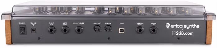 Decksaver ERICA SYNTHS STEAMPIPE COVER (SOFT-FIT) - Kryt