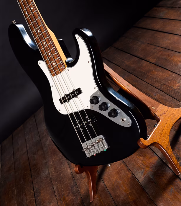 Fender 1990 Jazz Bass American Standard Longhorn - Elektrická basgitara