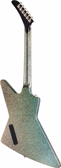 Epiphone Lzzy Hale Explorer Custom Black Diamond Holographic Sparkle - Elektrická gitara