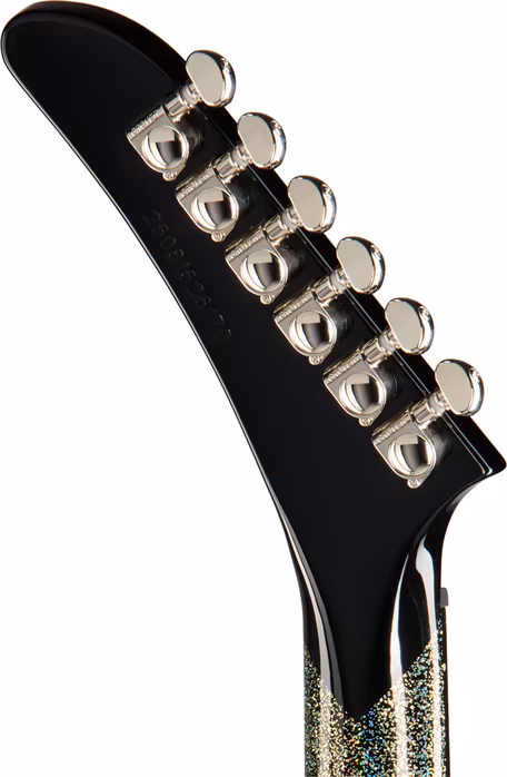 Epiphone Lzzy Hale Explorer Custom Black Diamond Holographic Sparkle - Elektrická gitara