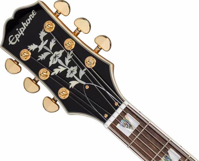 Epiphone Sheraton LH Natural - Ľavoruká semiakustická gitara