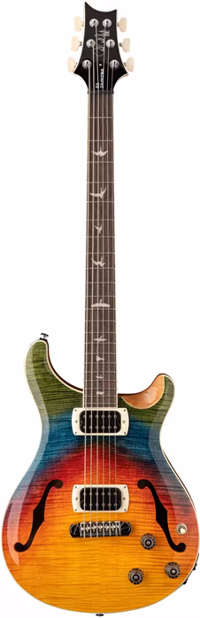 PRS SE Ed Sheeran Flat Back Hollowbody I Baritone Piezo Kaleidoscope - Semiakustická gitara