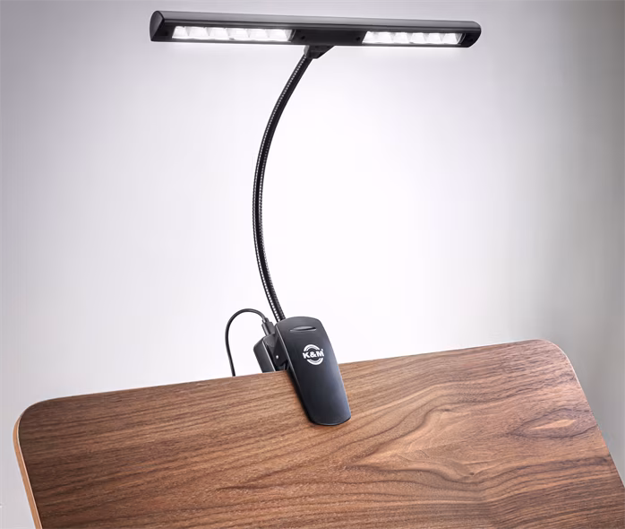 K&M 12266 - Lampička k notovému stojanu/ku klavíru
